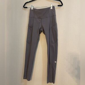 Gray LuluLemon align leggings size 4